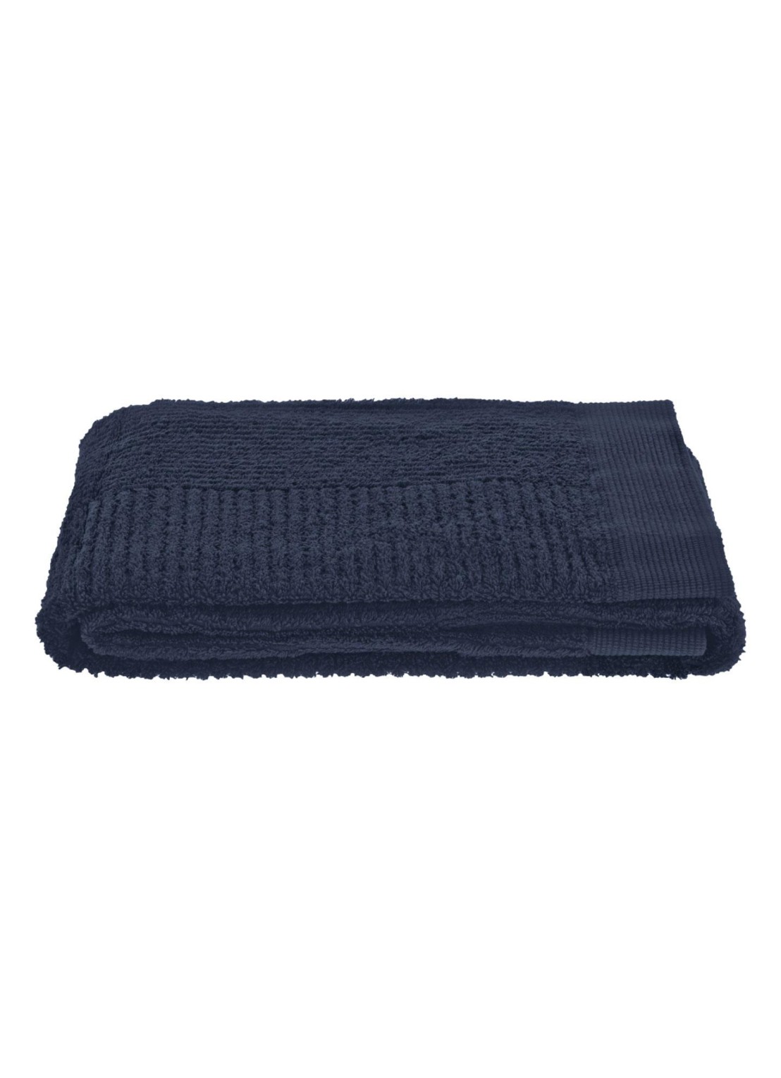 Zone Denmark Classic badhanddoek 50 x 100 cm - voorkant donkerblauw