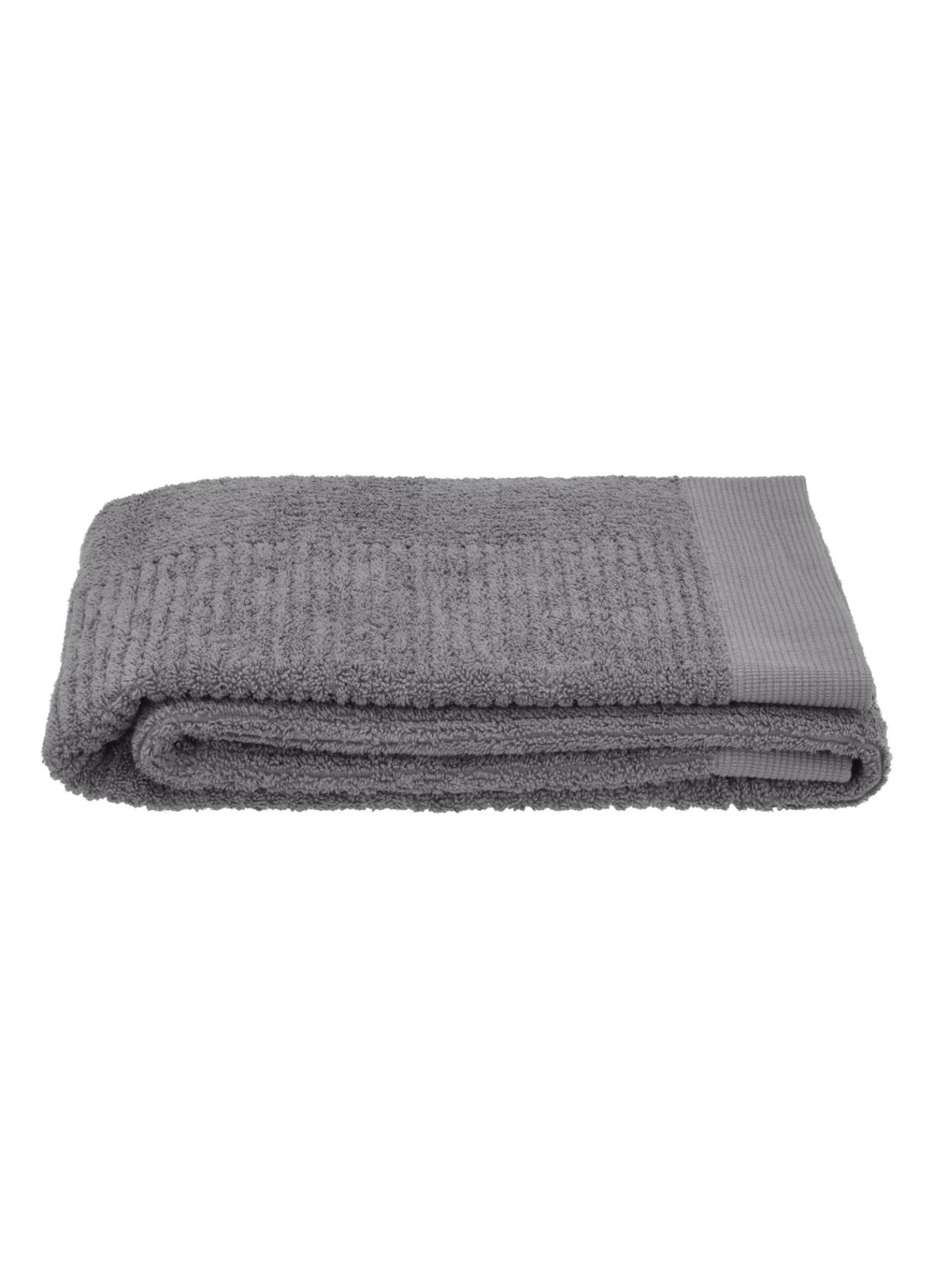 Zone Denmark Classic badhanddoek 70 x 140 cm - voorkant grijs