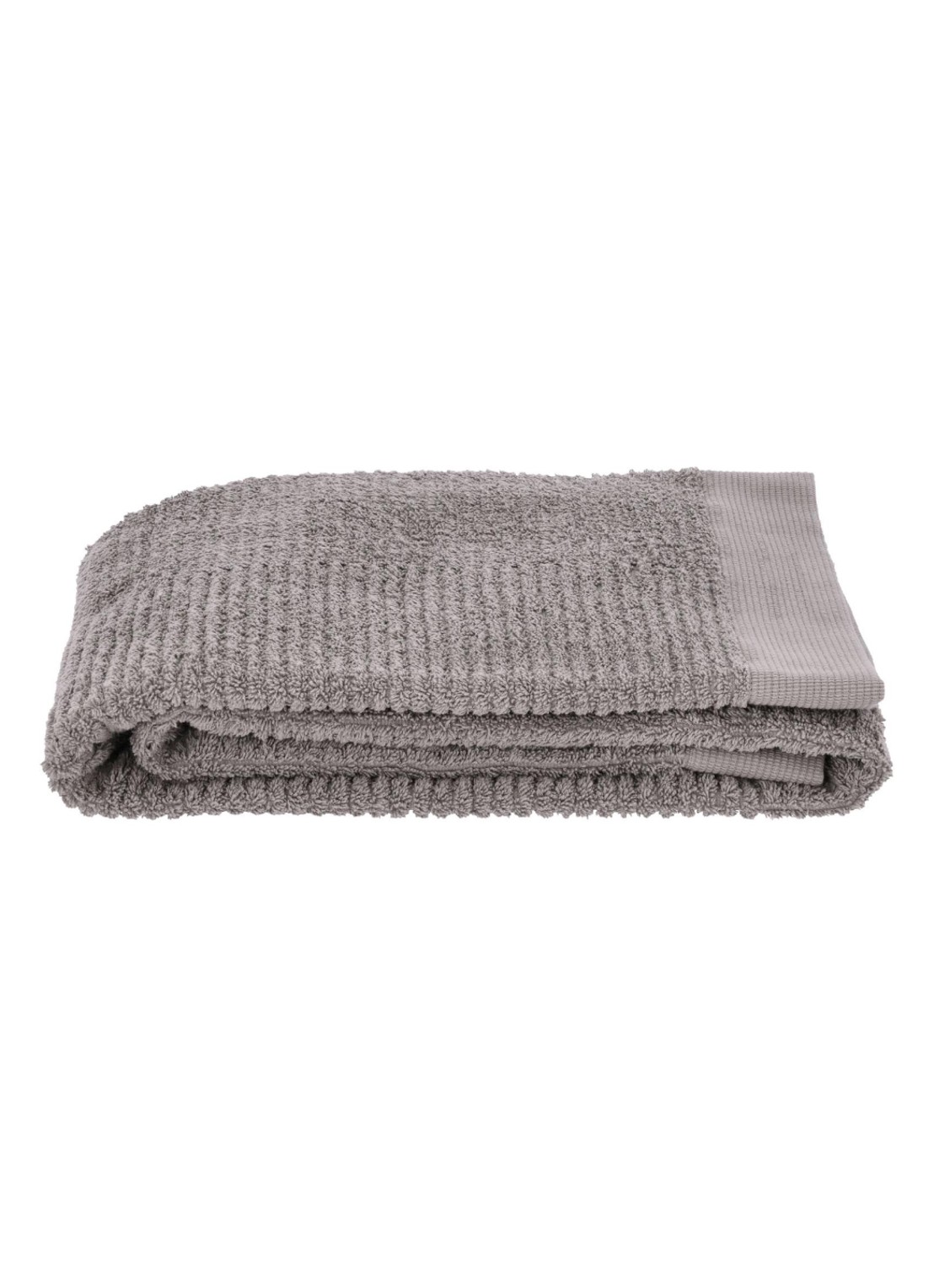Zone Denmark Classic badhanddoek 70 x 140 cm - voorkant grijs
