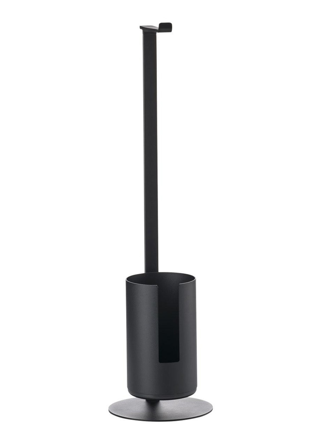 Zone Denmark Rim toiletrolhouder - voorkant zwart