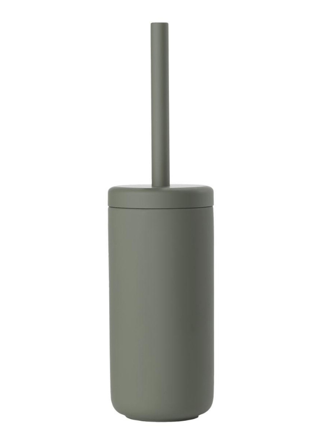 Zone Denmark Ume toiletborstel  - voorkant olijfgroen