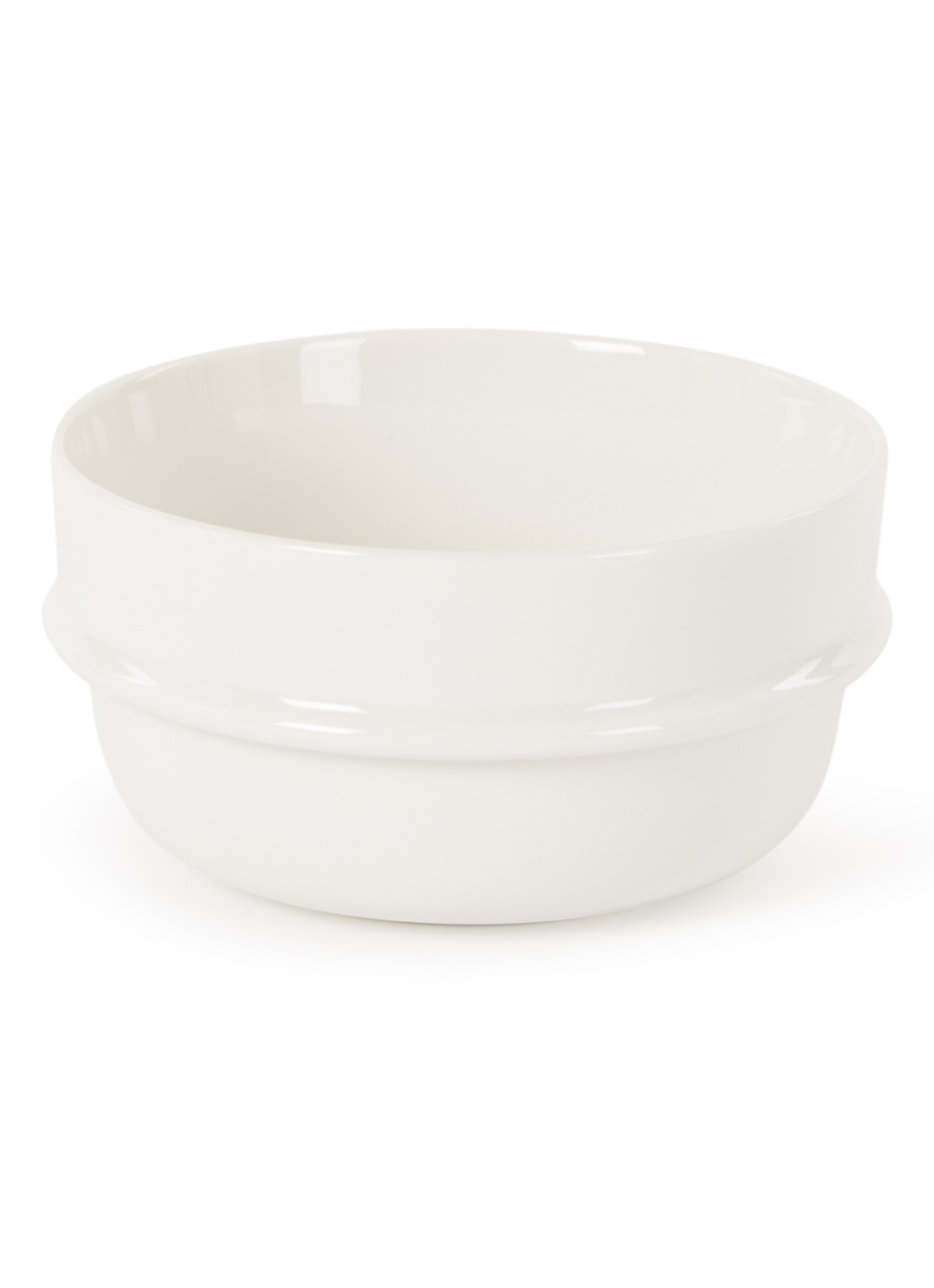Zone Eau kom 12 cm - voorkant gebroken wit