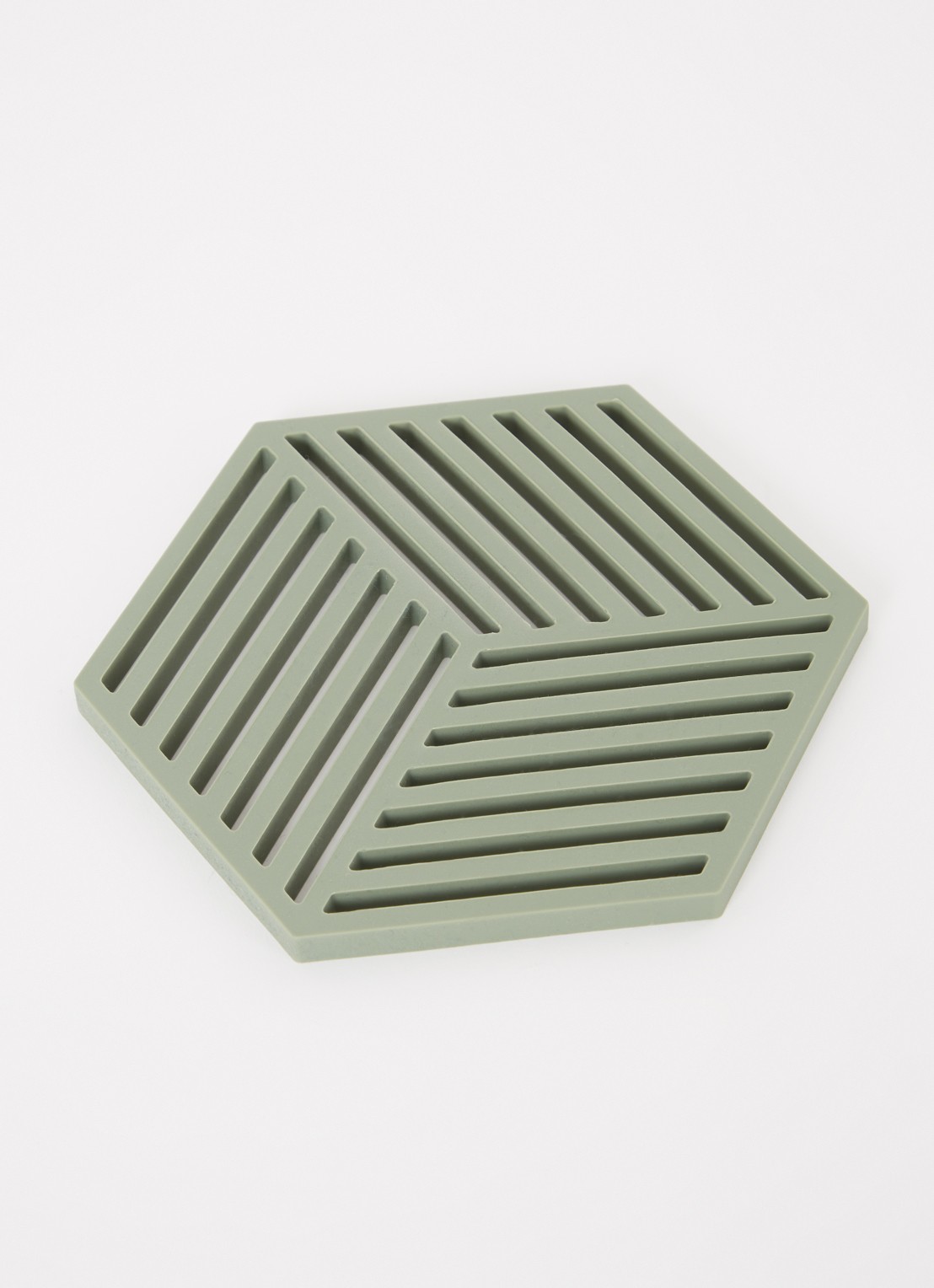 Zone Hexagon onderzetter - voorkant 2 groen