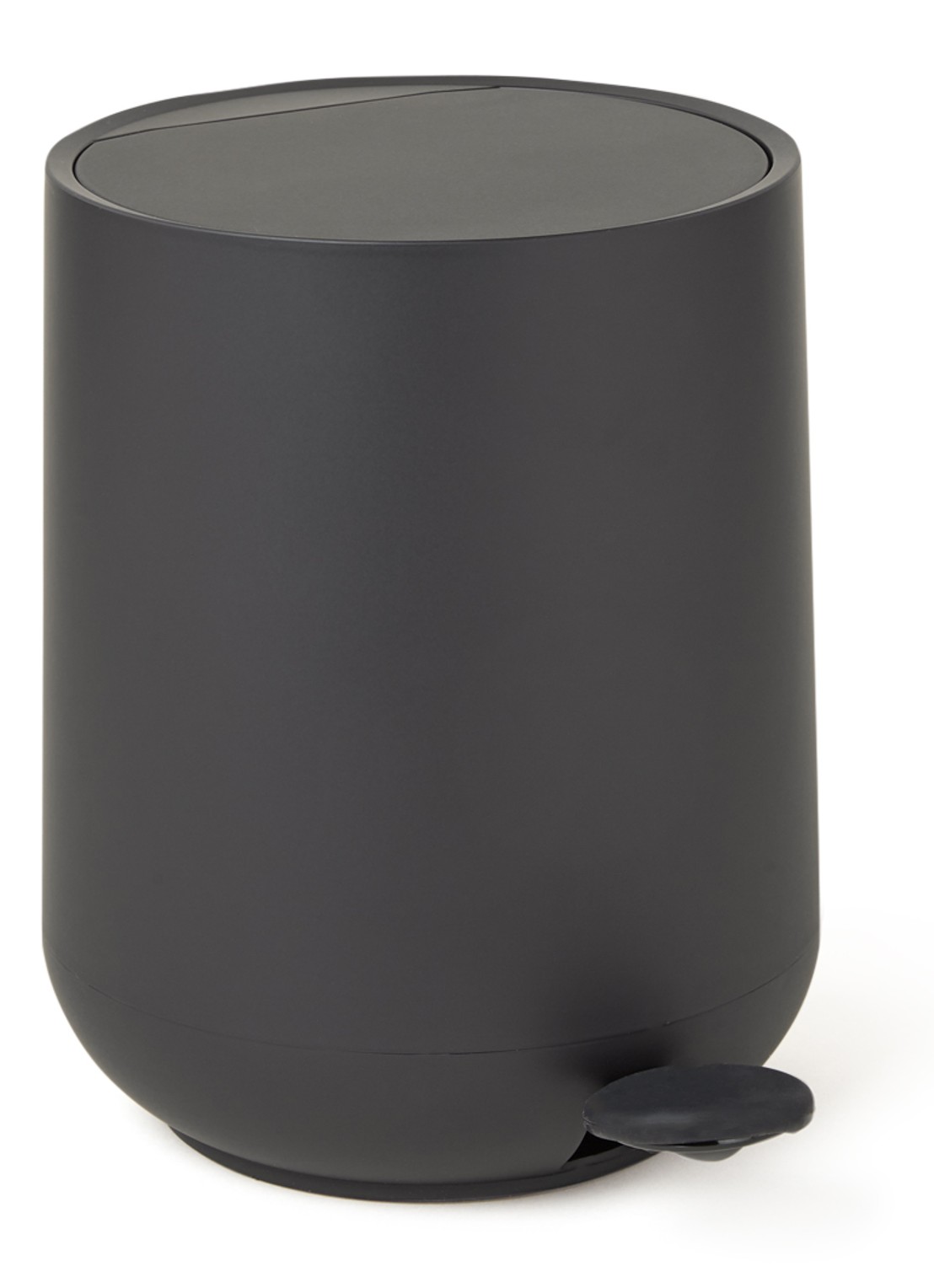 Zone Nova pedaalemmer 3 liter - voorkant zwart