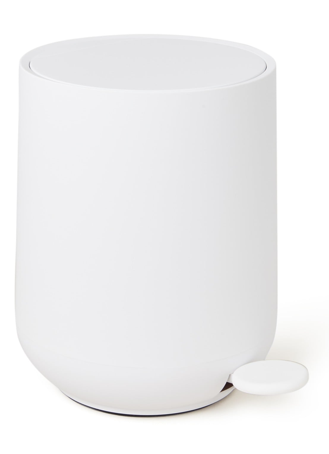 Zone Nova pedaalemmer 3 liter - voorkant wit