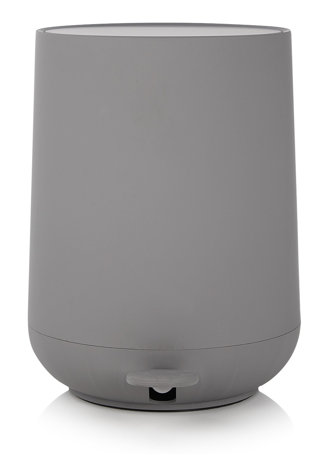 Zone Nova pedaalemmer 5 liter - voorkant middengrijs
