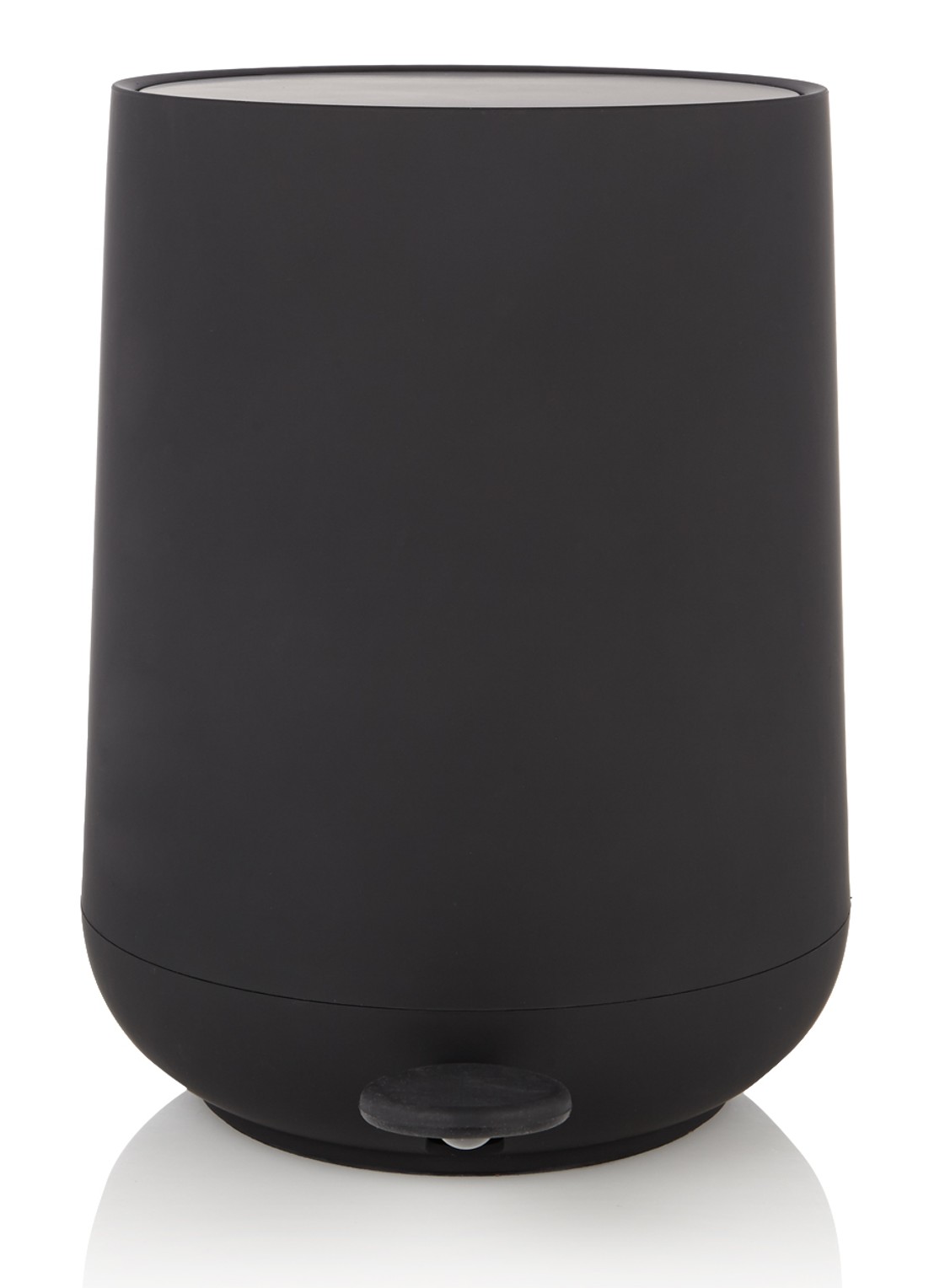 Zone Nova pedaalemmer 5 liter - voorkant zwart