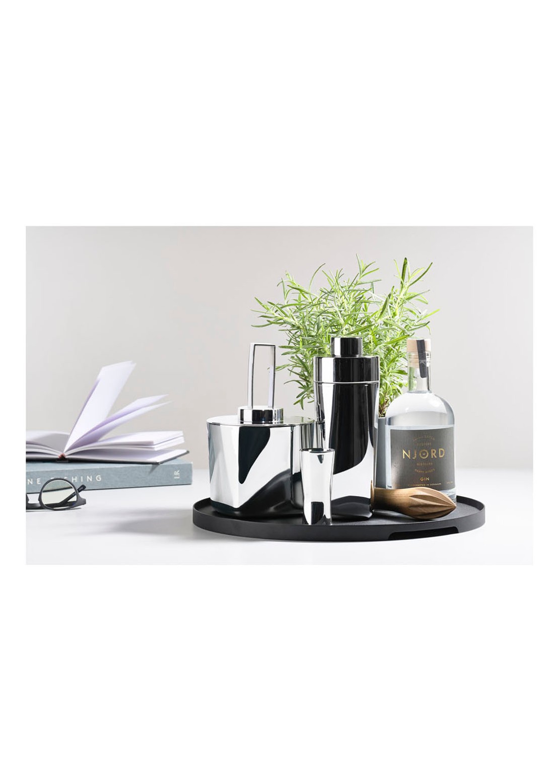 Zone Rocks ijsemmer met tang 13 cm - detail 2 undefined