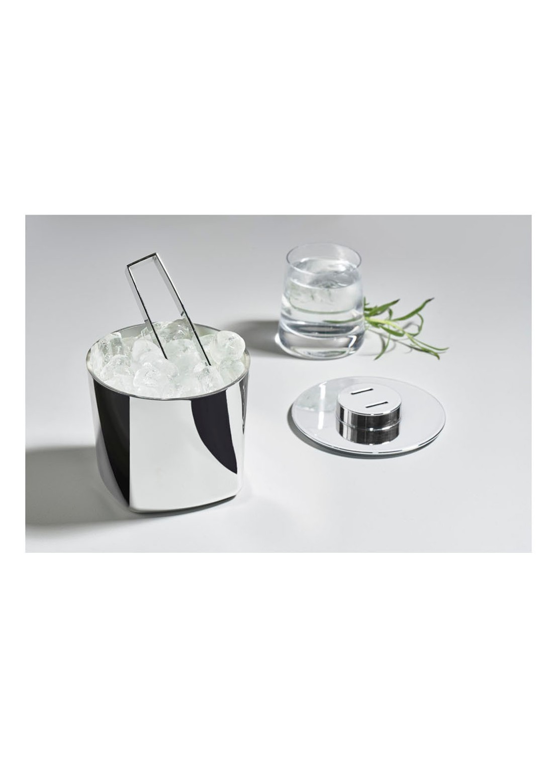 Zone Rocks ijsemmer met tang 13 cm - voorkant 4 undefined