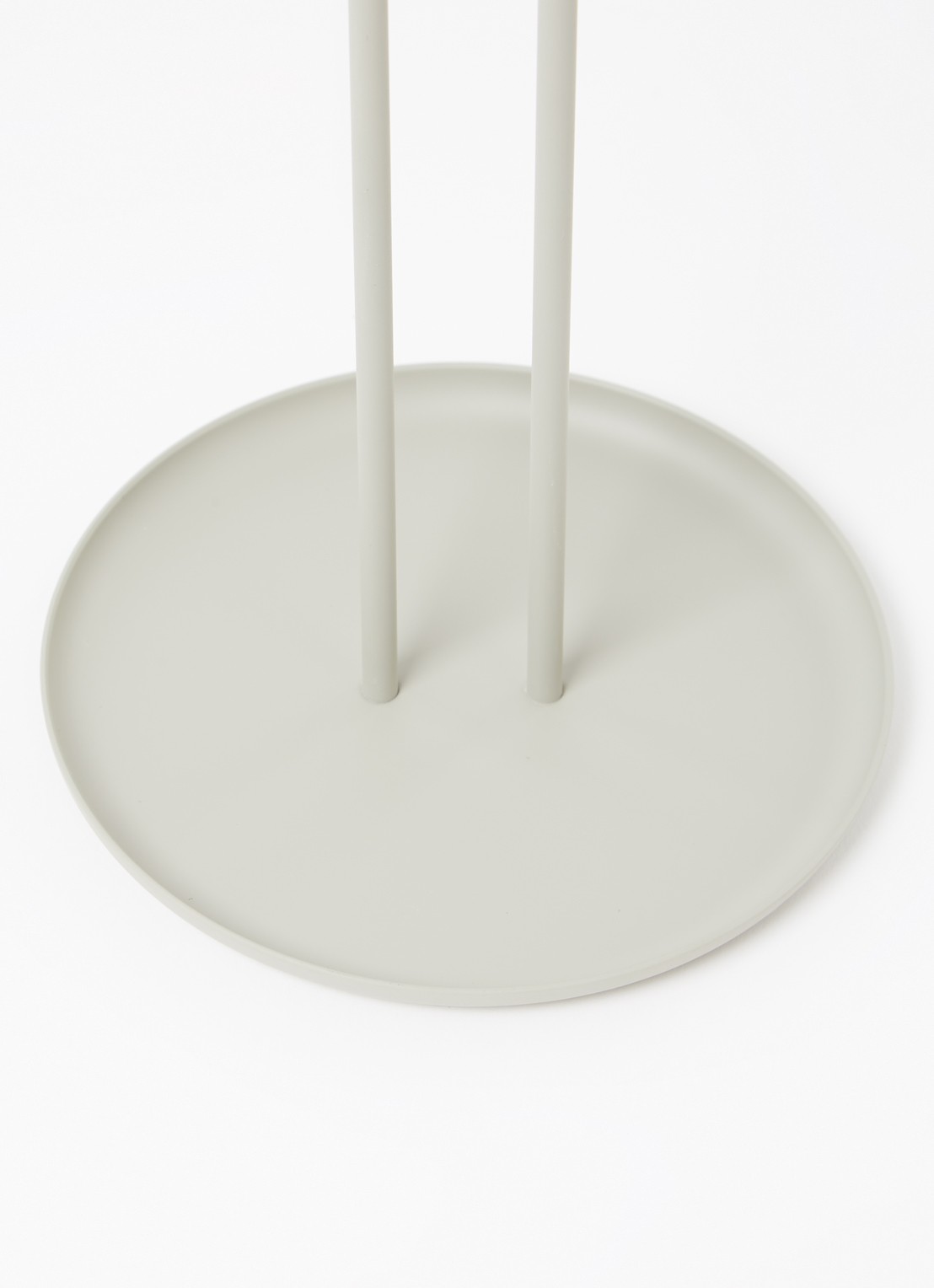 Zone Singles keukenrolhouder - voorkant 2 lichtgrijs
