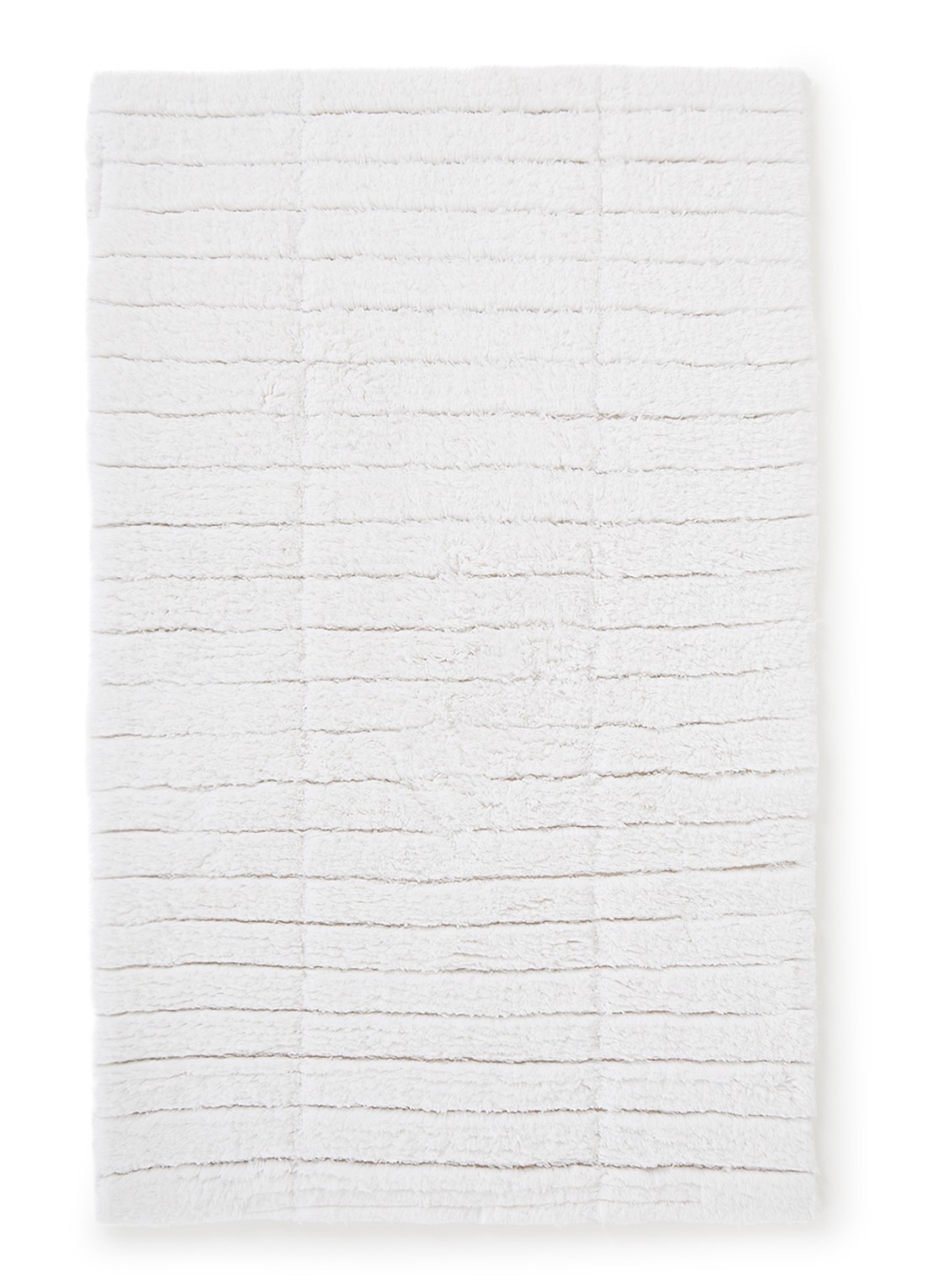 Zone Tiles badmat 50 x 80 cm - voorkant wit