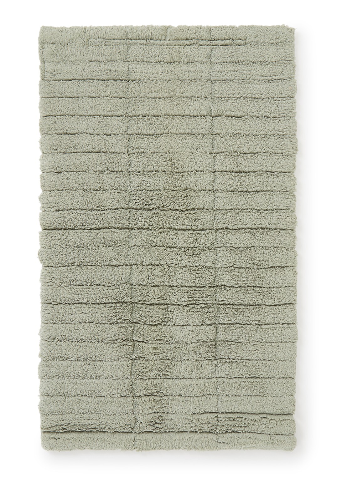 Zone Tiles badmat 50 x 80 cm - voorkant lichtgroen