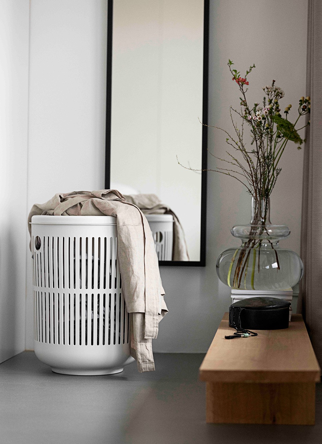Zone Ume wasmand 60 L - voorkant 2 bruin