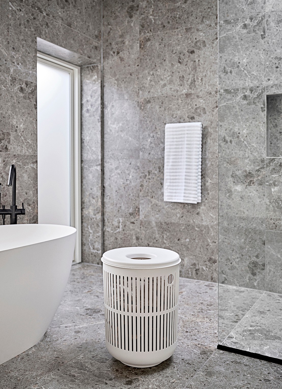 Zone Ume wasmand 60 L - detail 3 wit