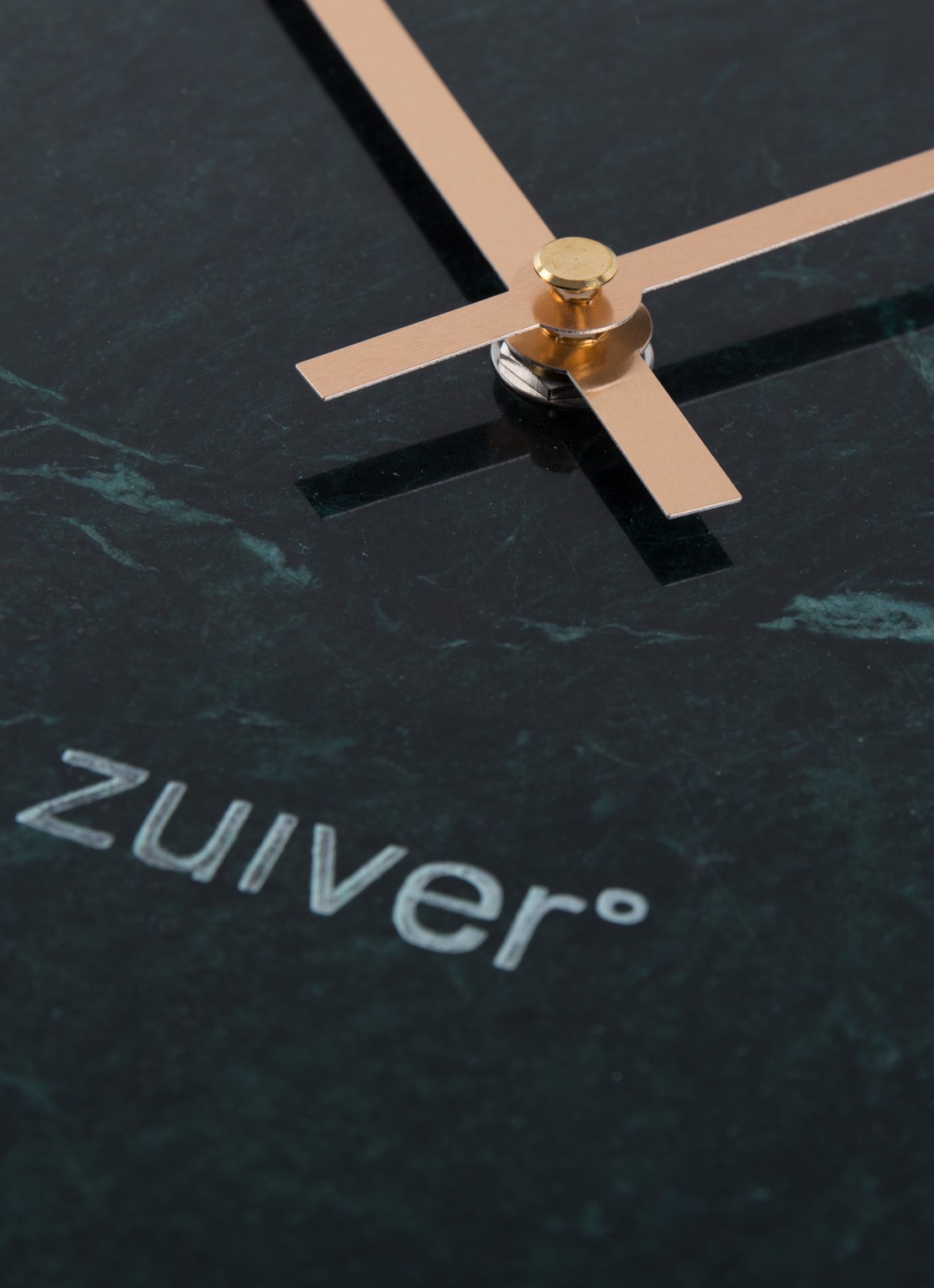Zuiver Marble Time klok - detail 3 groen