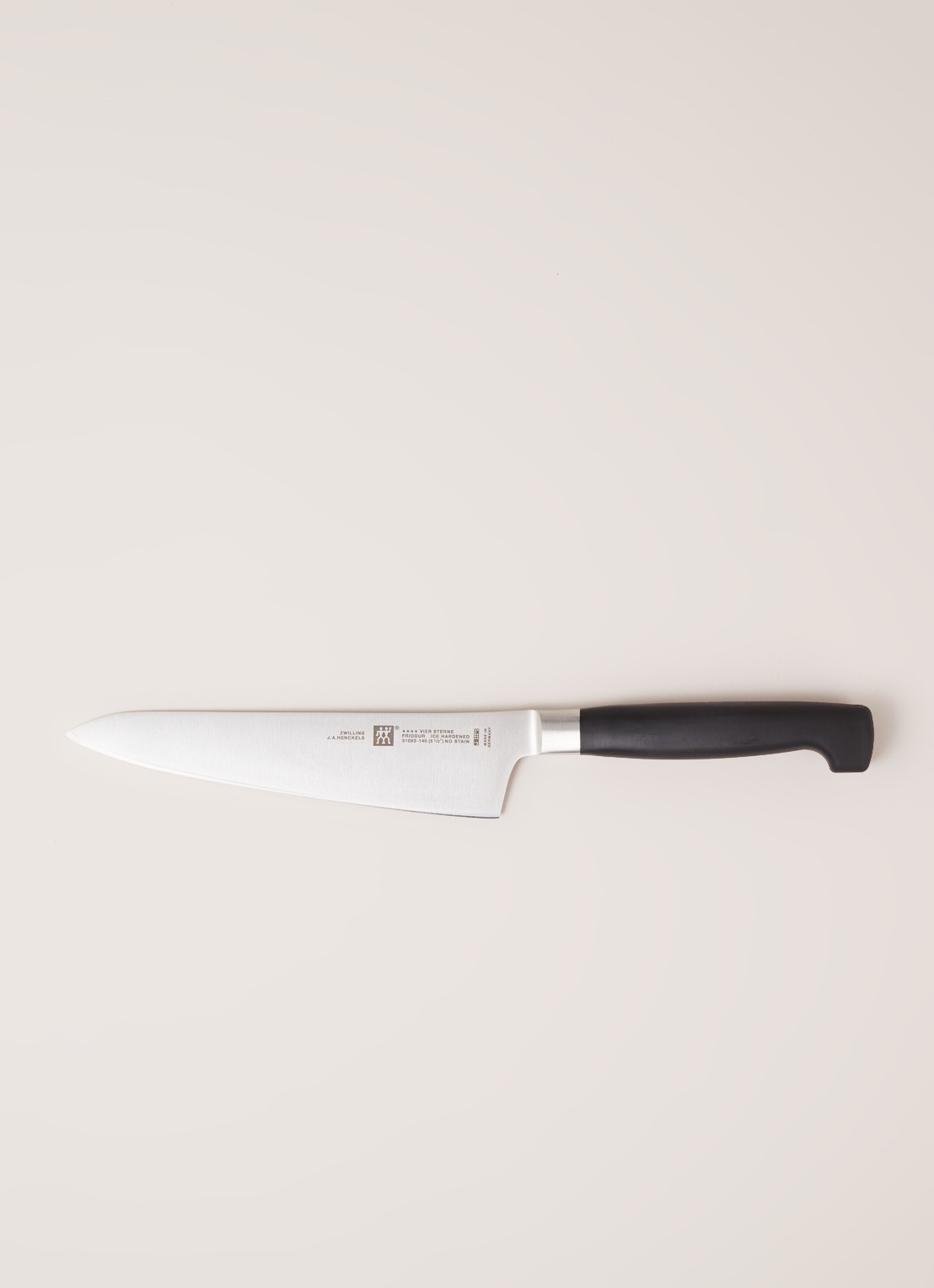Zwilling Four Star compact koksmes - voorkant 3 zilver