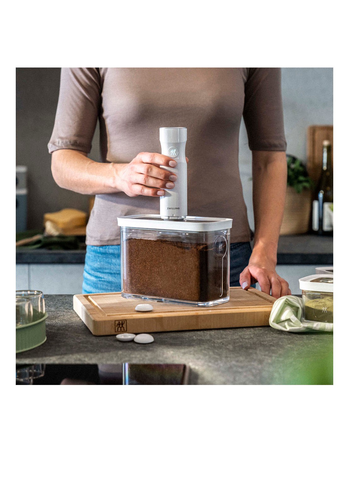 Zwilling Fresh & Save Cube 2M Bewaardoos 1800 ml - voorkant 5 transparant
