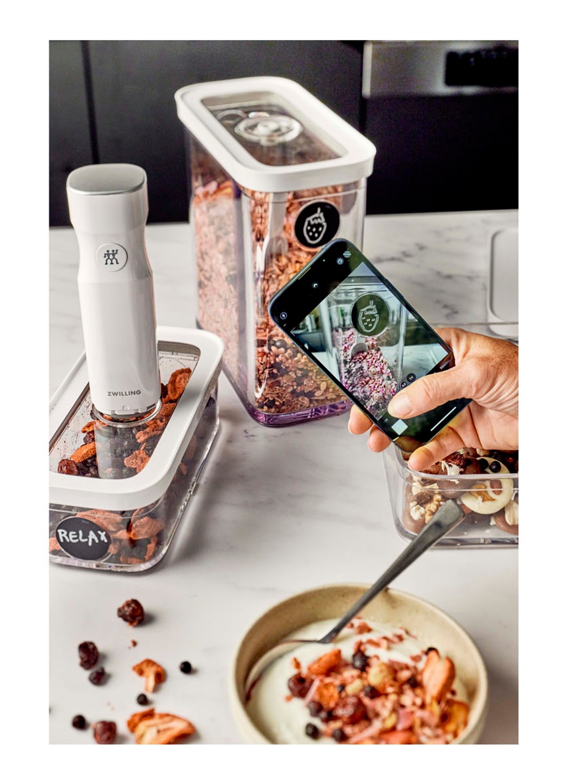 Zwilling Fresh & Save Cube 3M Bewaardoos 2900 ml - voorkant 6 transparant
