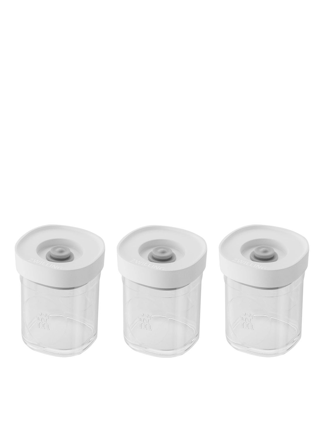 Zwilling Fresh & Save Cube Kruidenset 120 ml set van 3 - voorkant transparant