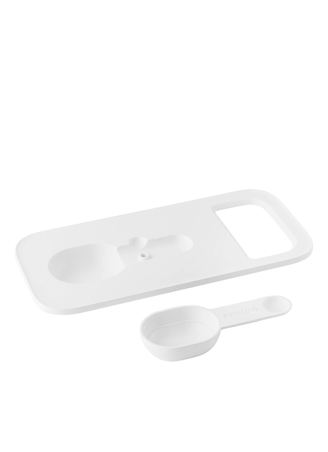 Zwilling Fresh & Save Cube M inzet met lepel - voorkant wit