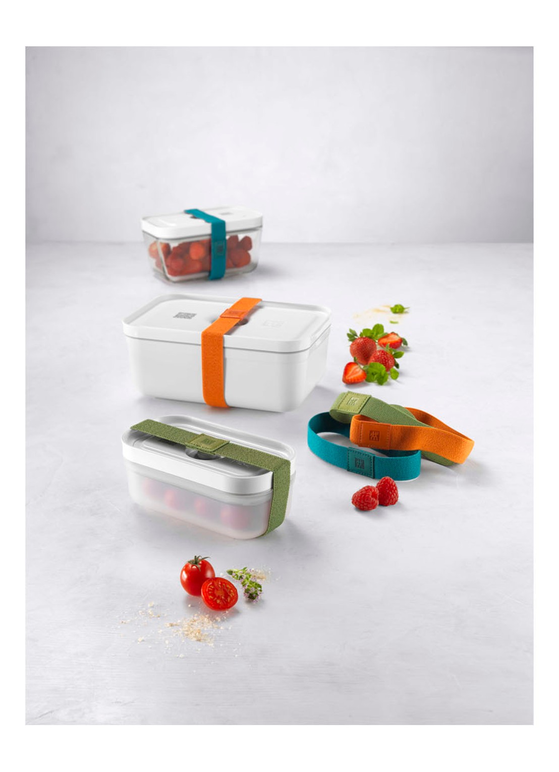Zwilling Fresh & Save elastische bandjes set van 3 - detail 3 multicolor