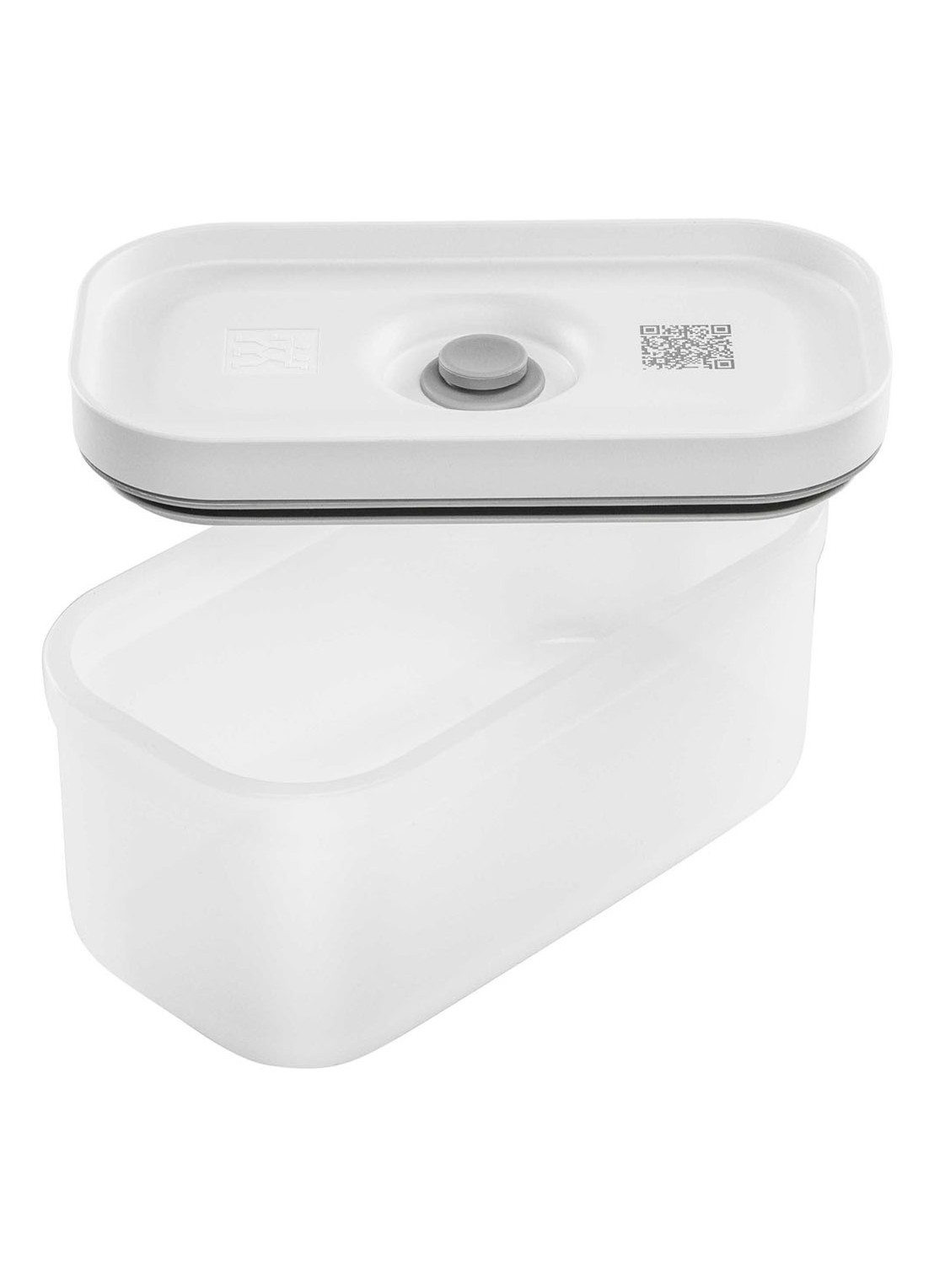 Zwilling Fresh & Save vacuüm lunchbox flat 22 x 15 x 6,5 cm - voorkant gebroken wit