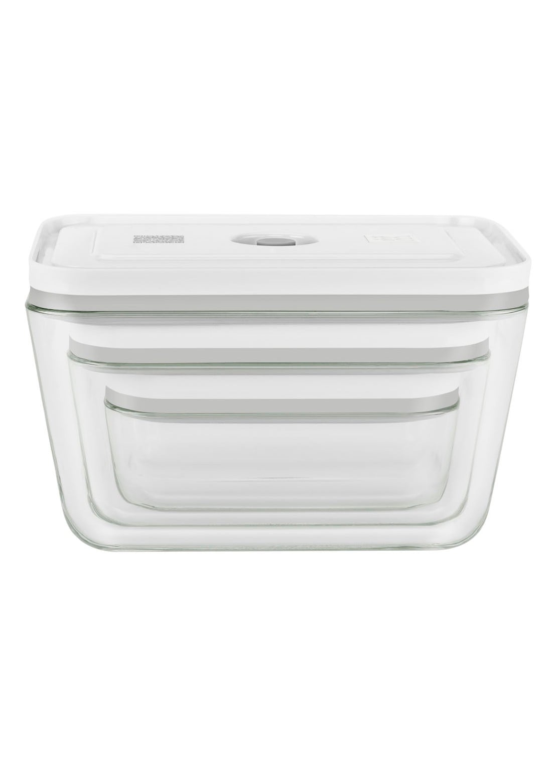 Zwilling Fresh & Save Vacuüm vershouddoos set van 3 - detail 2 transparant