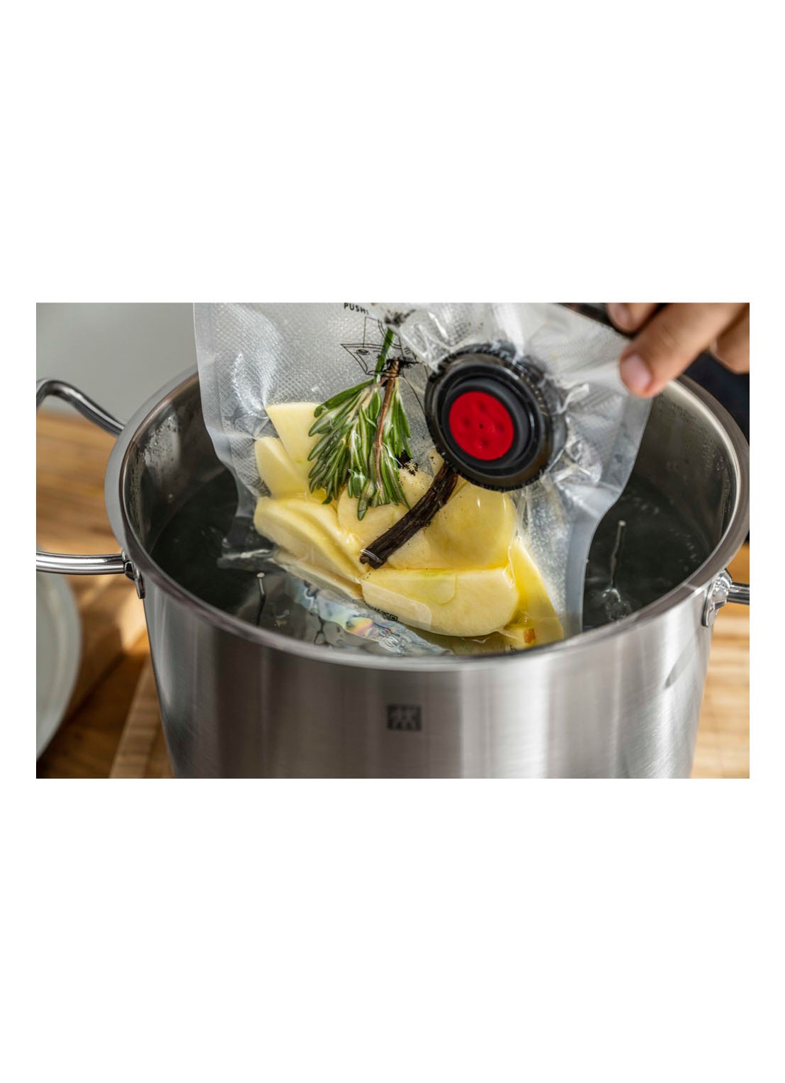 Zwilling Fresh & Save vloeistofbarrières voor vacuümzakken set van 6 - detail 4 antraciet