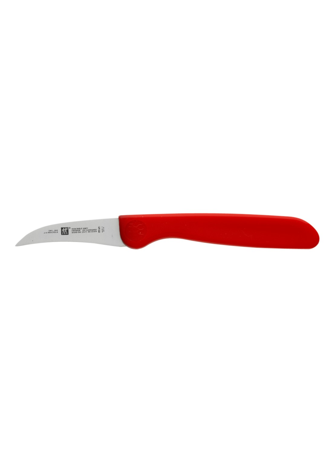 Zwilling FRIODUR schilmes 5 cm - voorkant steenrood