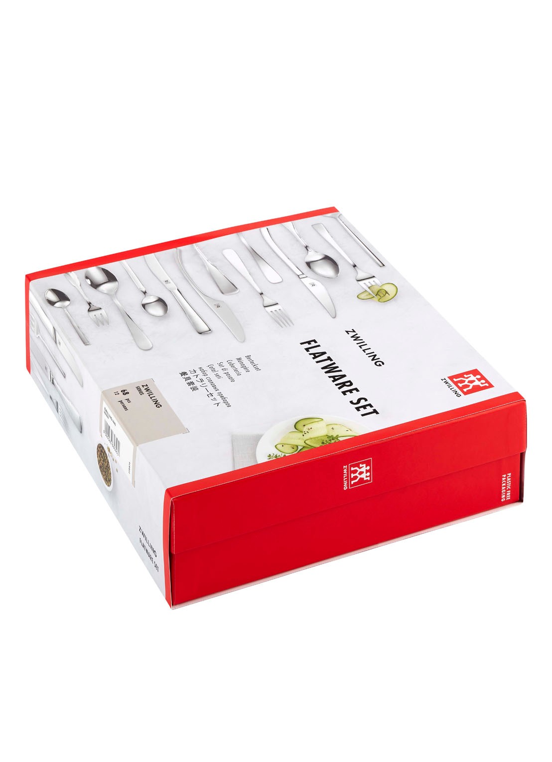Zwilling King bestek 68-delig - detail 3 zilver
