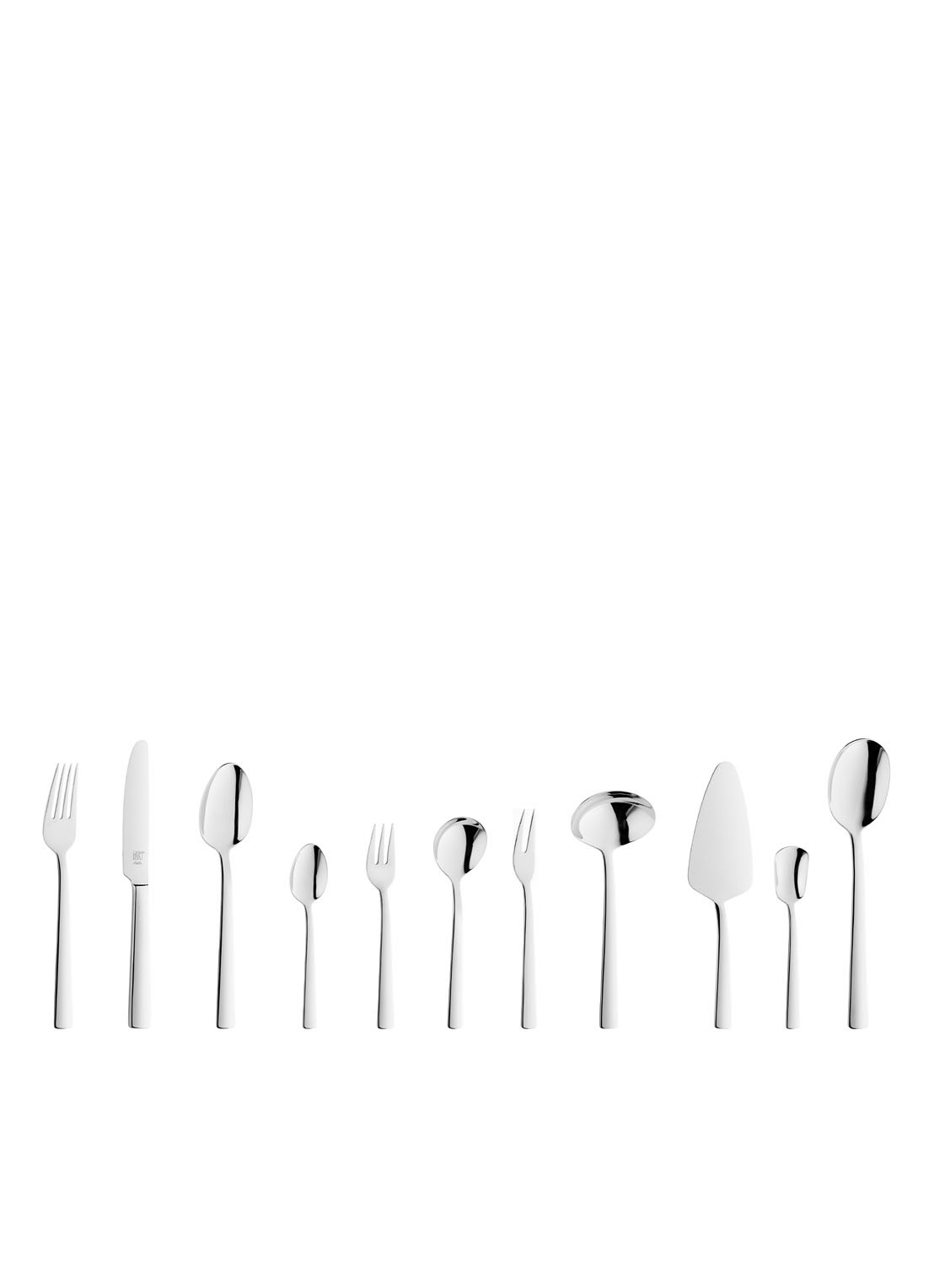 Zwilling King bestek 68-delig - voorkant zilver