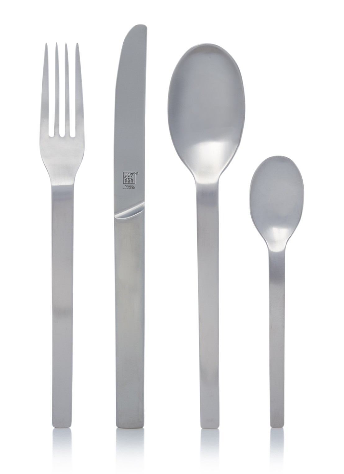 Zwilling Minimale bestekset 24-delig - voorkant zilver