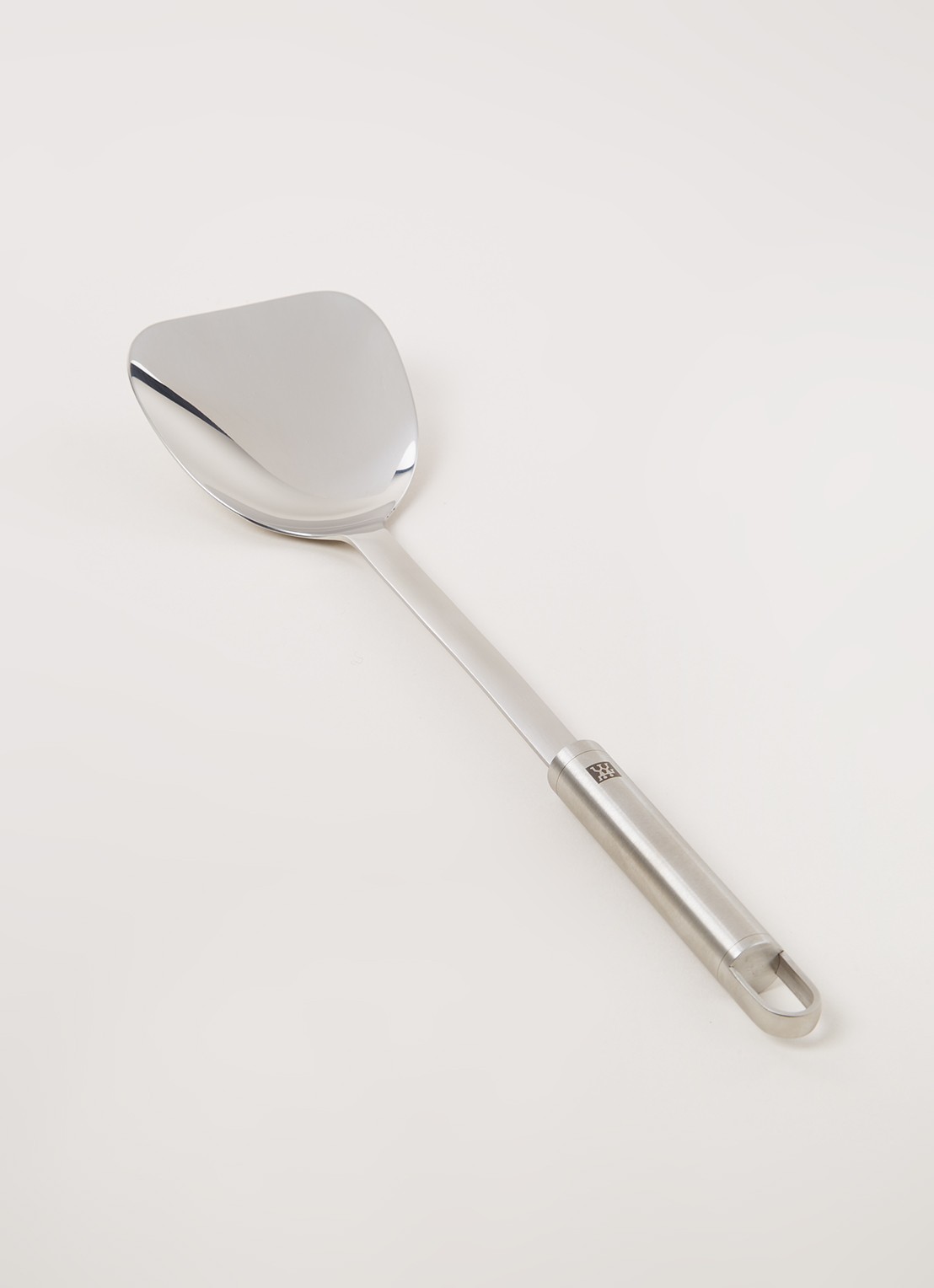 Zwilling Pro wokspatel 37 cm - voorkant 2 zilver