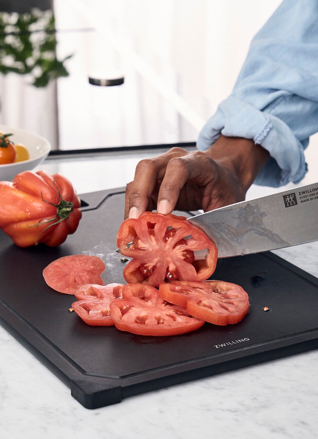 Zwilling Snijplank 31 x 21,5 cm - voorkant 3 zwart