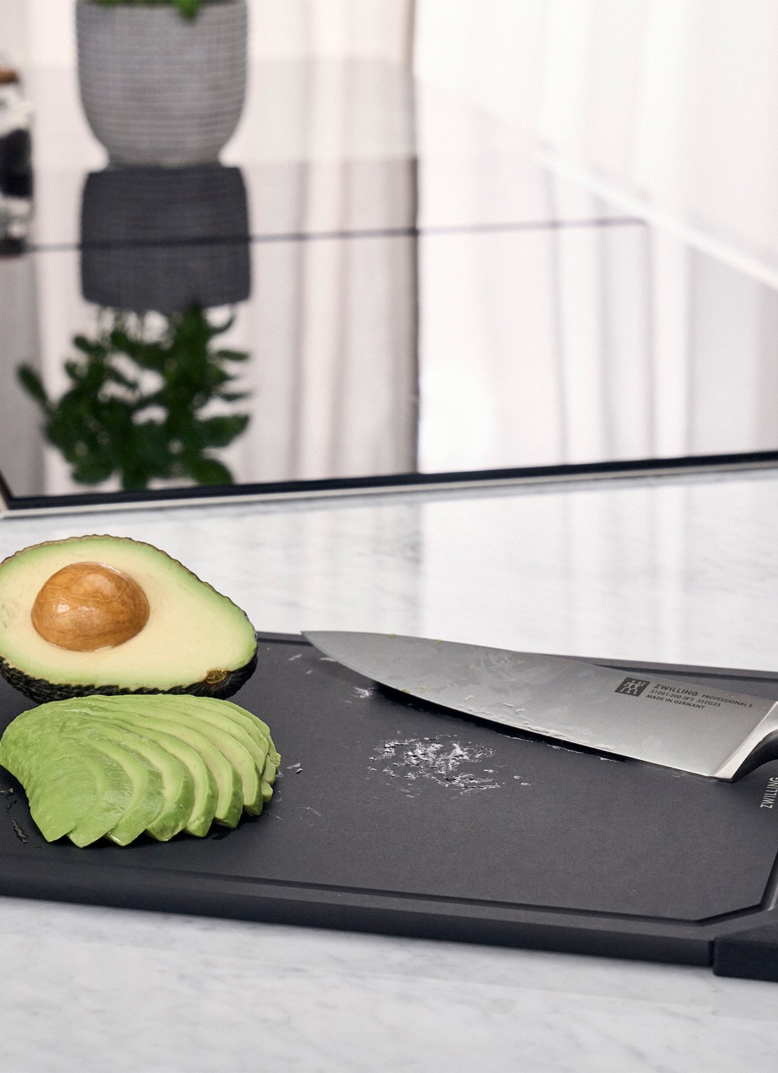 Zwilling Snijplank 37 x 25,5 cm - voorkant 3 zwart