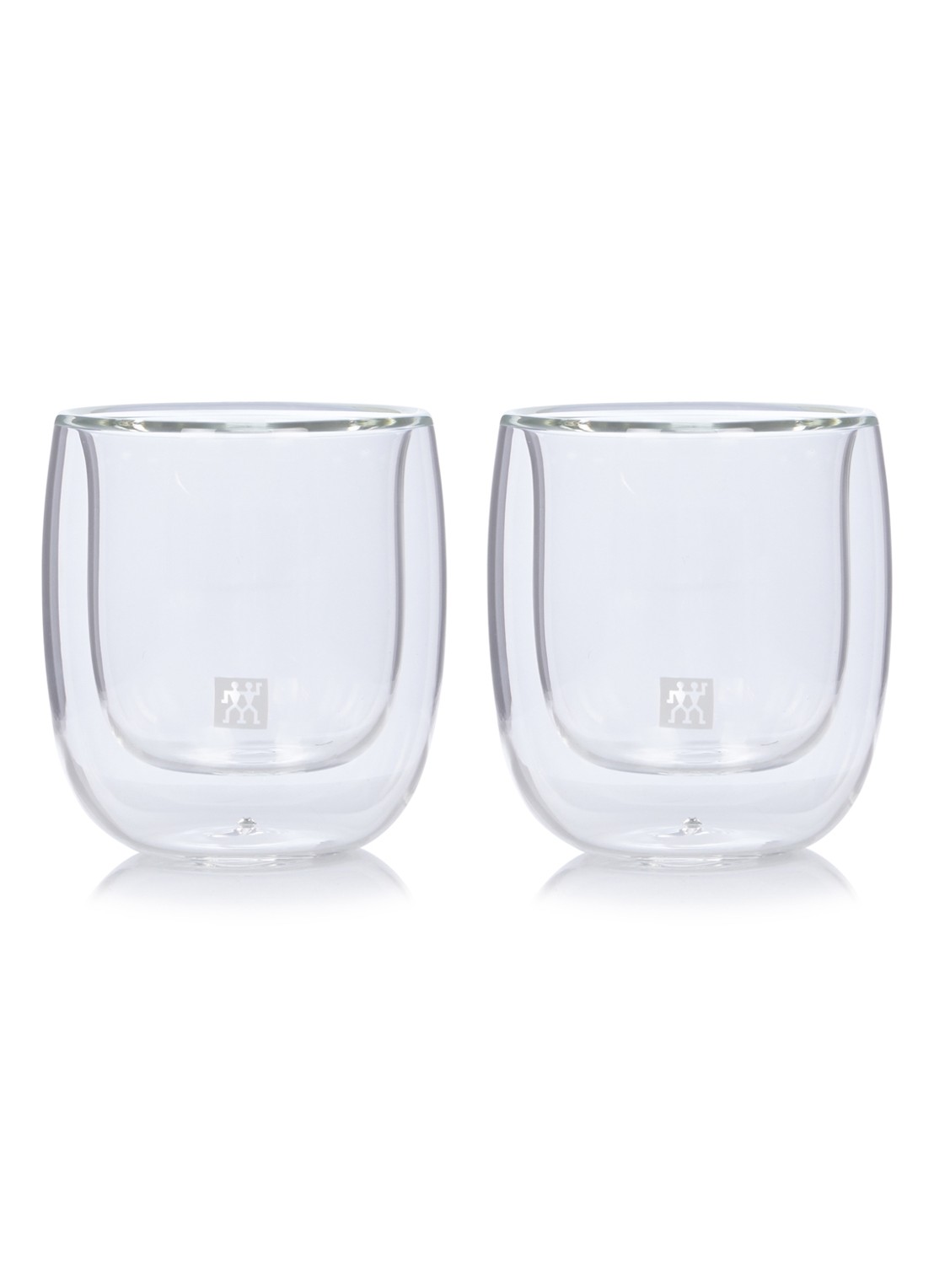 Zwilling Sorrento dubbelwandig espressoglas set van 2 - voorkant transparant