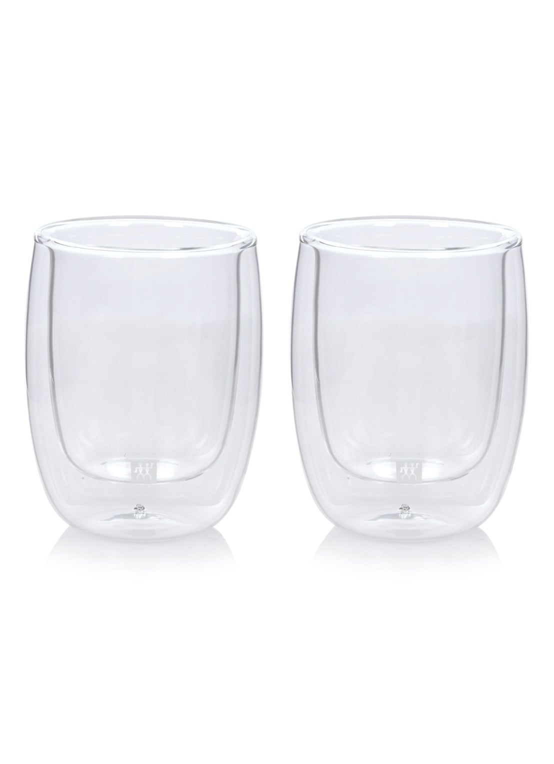 Zwilling Sorrento dubbelwandig koffieglas set van 2 - voorkant transparant
