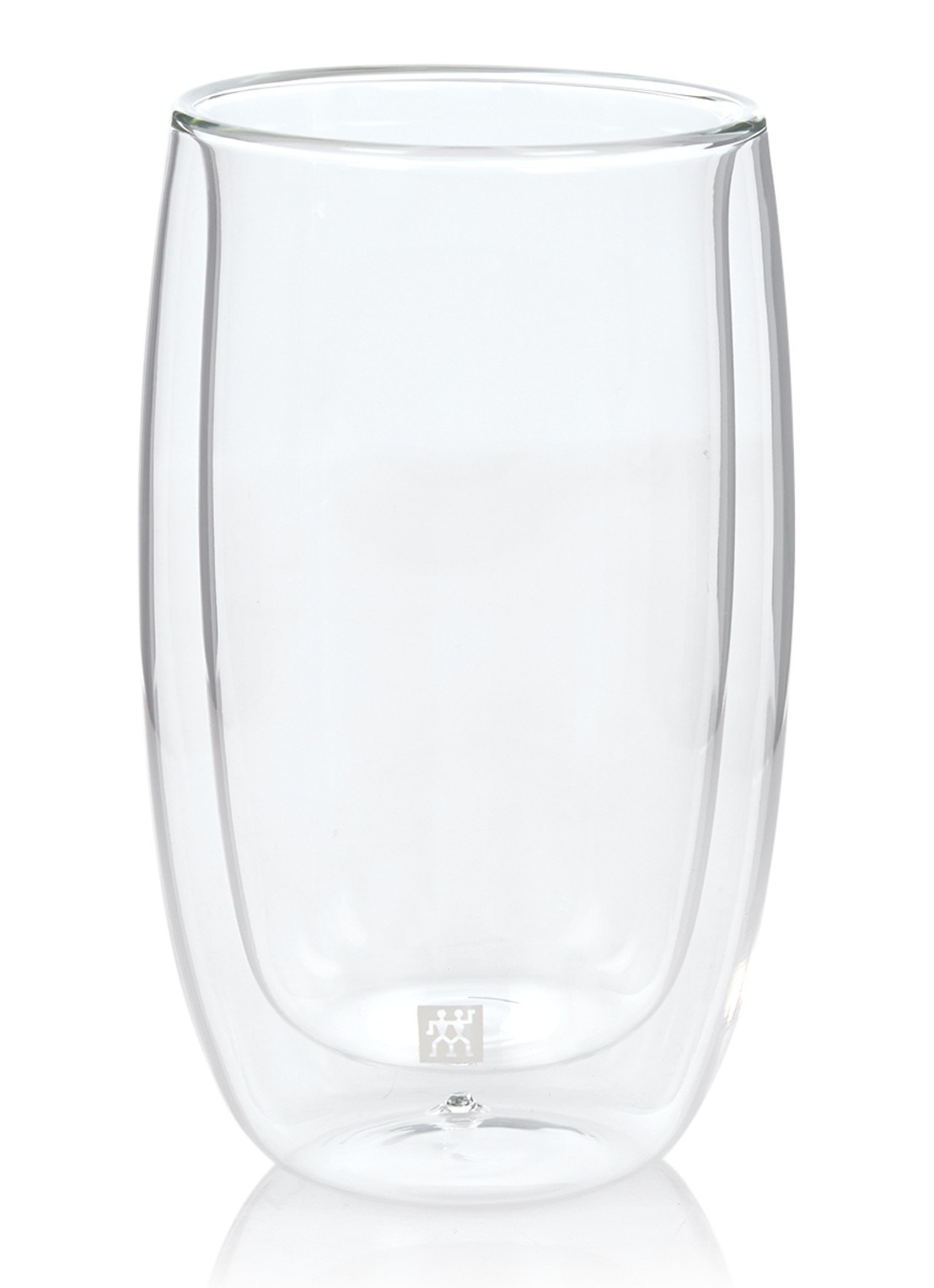 Zwilling Sorrento dubbelwandig latte macchiato glas set van 2 - voorkant transparant