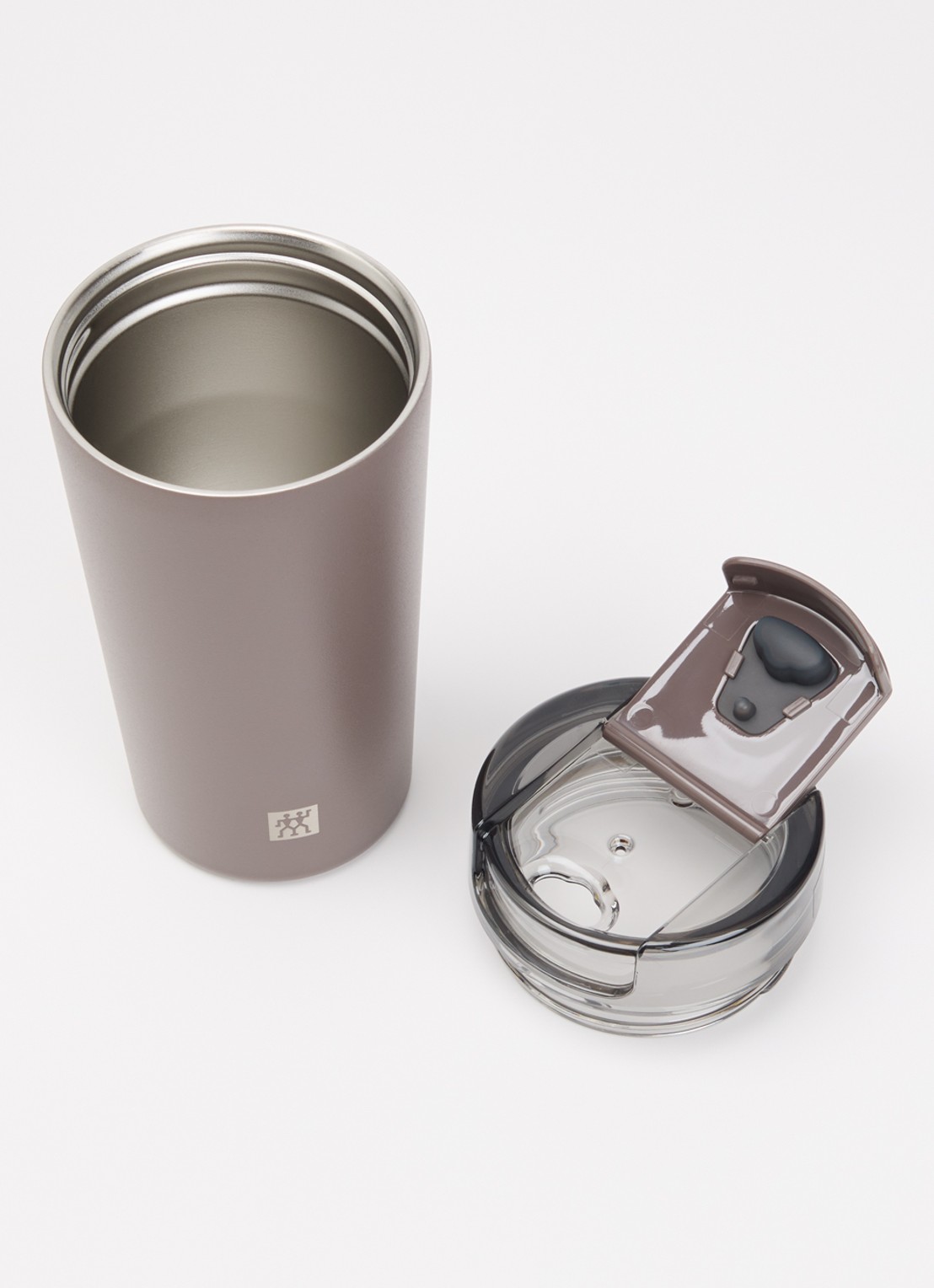 Zwilling Thermosbeker 46 cl - voorkant 2 donkerbruin