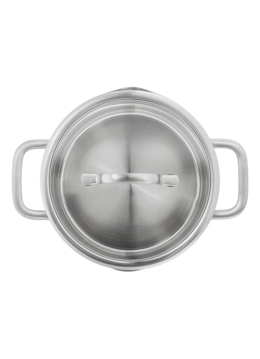 Zwilling True Flow pannenset 5-delig - detail 4 zilver