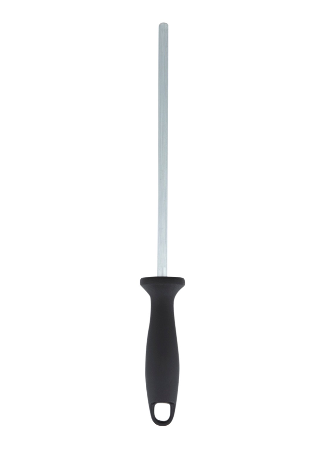Zwilling TWIN aanzetstaal van roestvrij staal 20 cm - voorkant zwart
