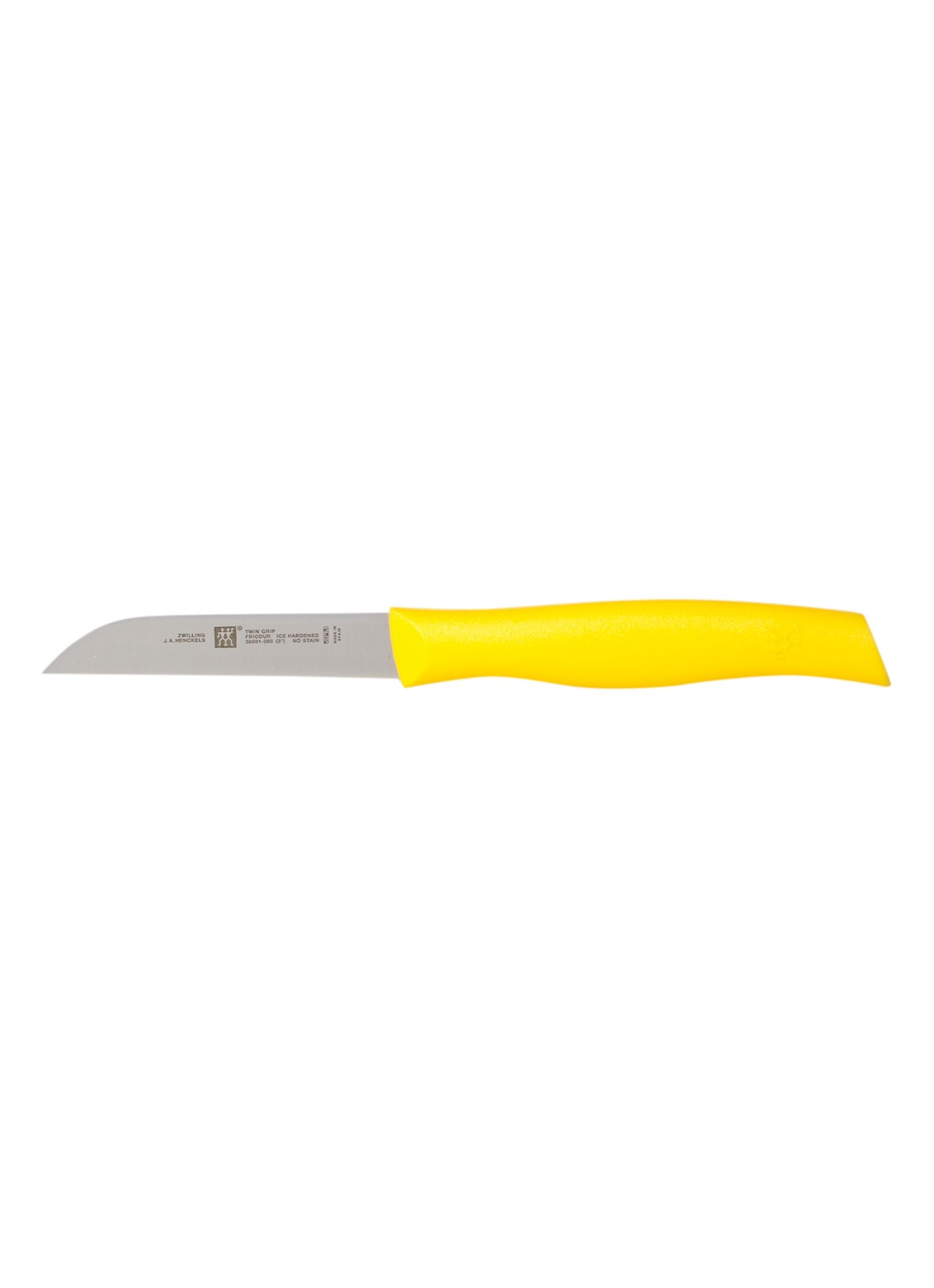 Zwilling Twin Grip Groentemes, 8 cm - voorkant geel