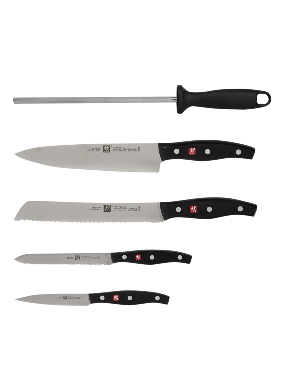 Zwilling Twin Pollux messenblok met messenset 6-delig - detail 2 undefined