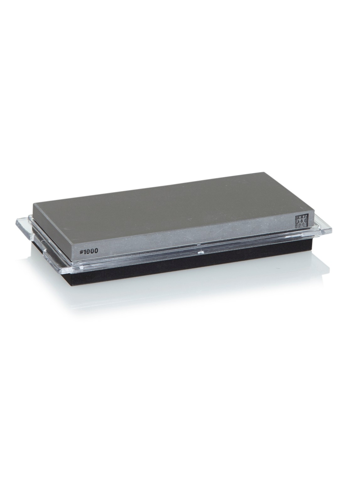 Zwilling TWIN PRO combi slijpsteen - voorkant grijs