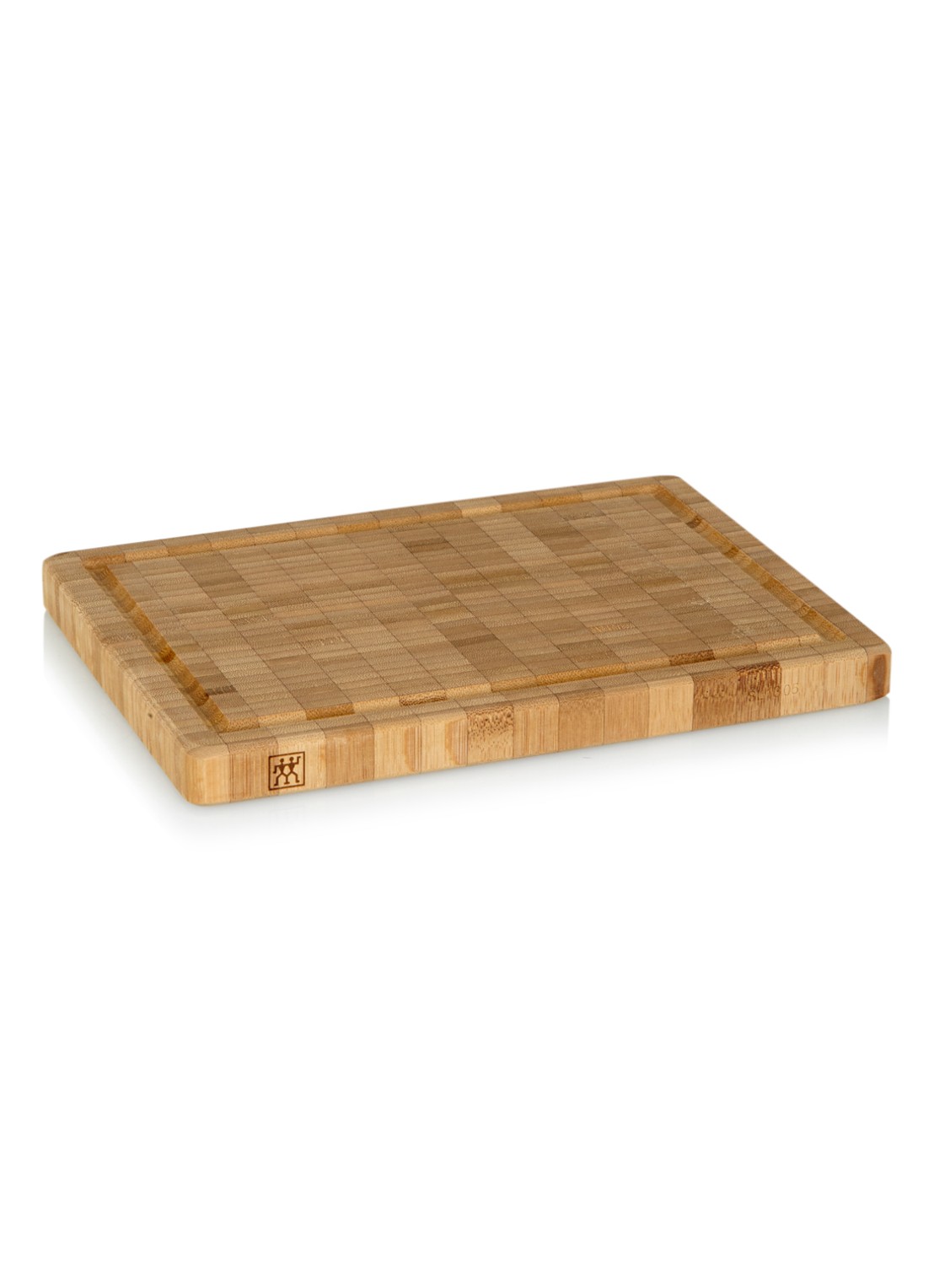 Zwilling Twin snijplank van bamboe 25 x 18,5 cm - voorkant bruin