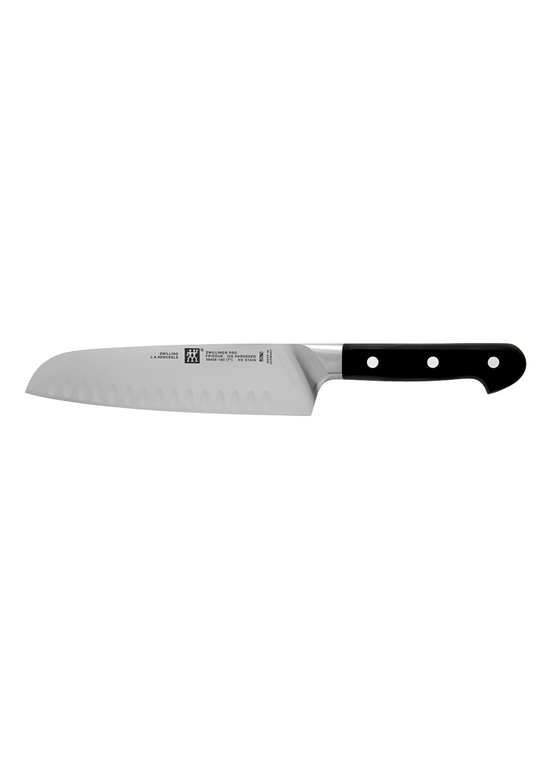 Zwilling ZWILLING® Pro Santoku-mes met kuiltjes 18 cm - voorkant undefined