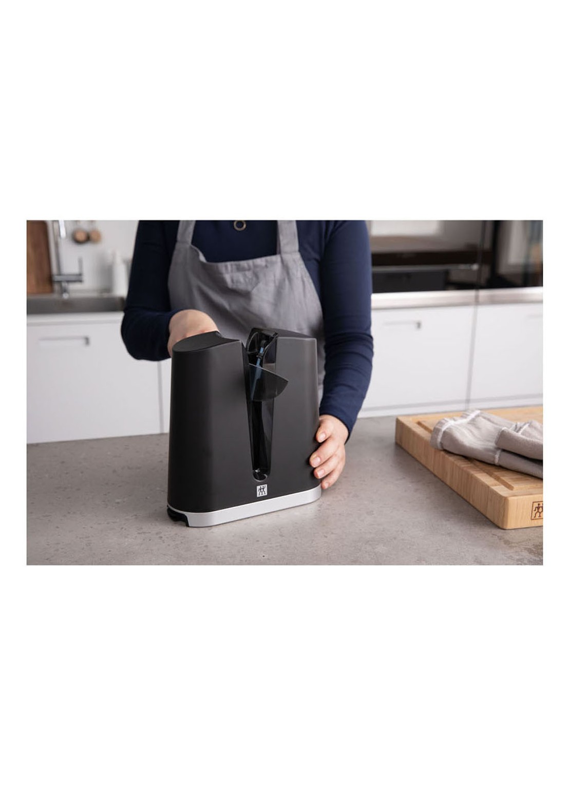 Zwilling Zwilling V-Edge Messenslijper - detail 3 zwart