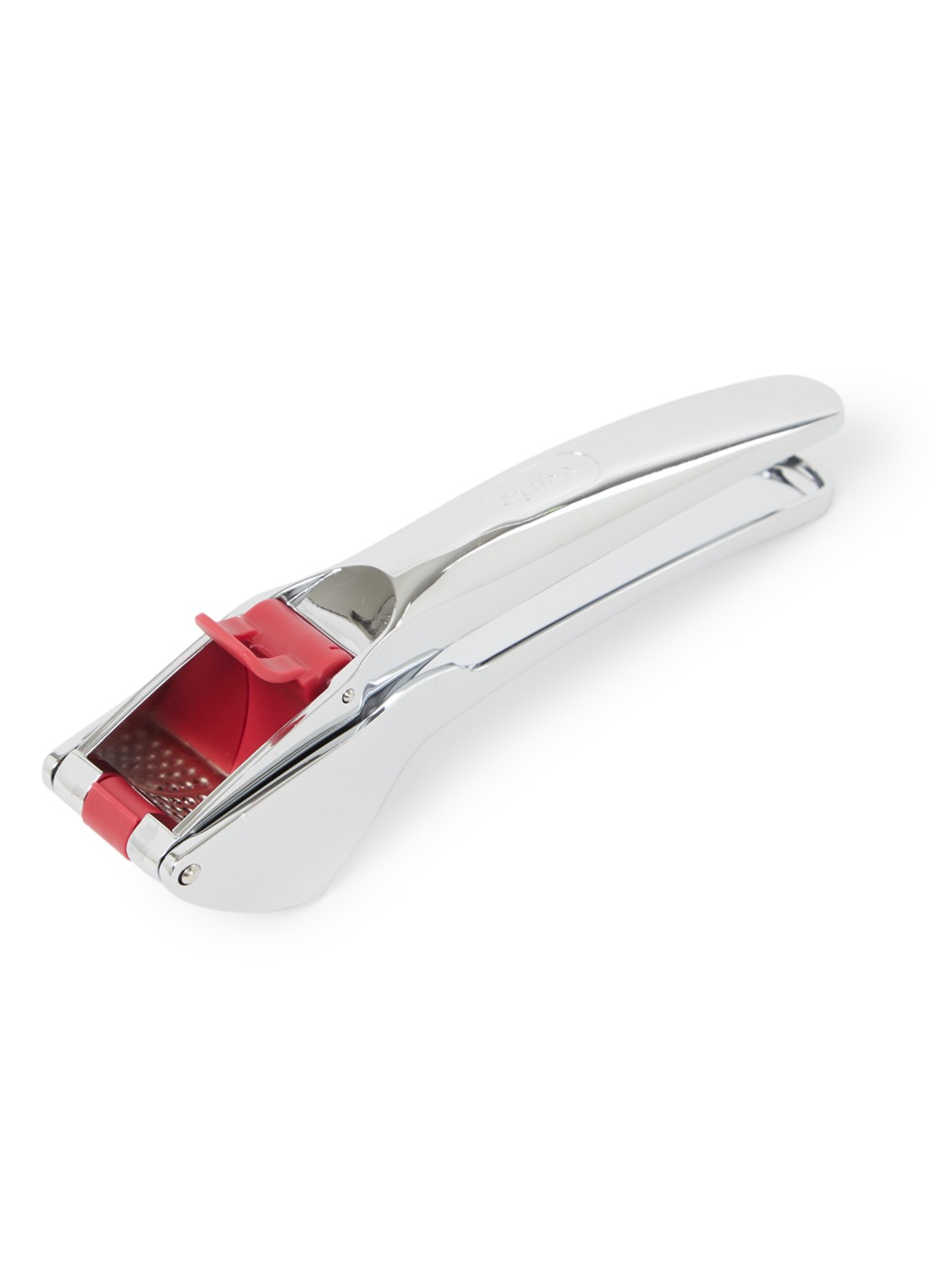 Zyliss Easy Release knoflookpers  - voorkant zilver