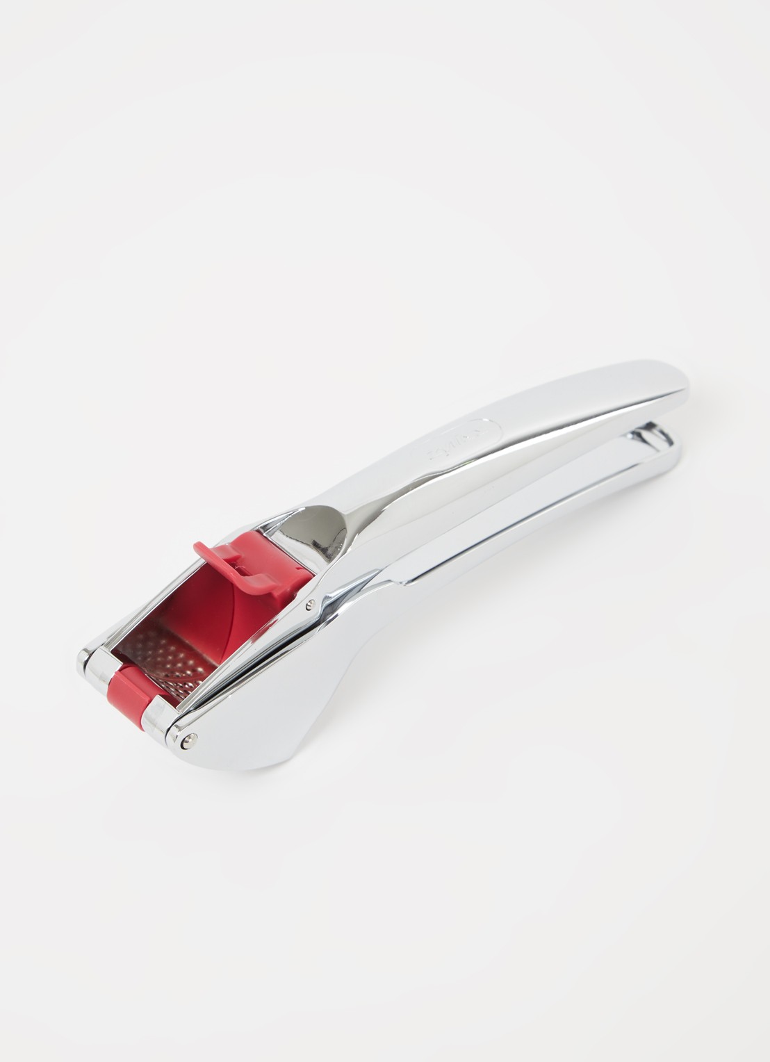 Zyliss Easy Release knoflookpers  - voorkant 2 zilver