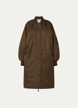 My Essential Wardrobe Dames Helga parka met klepzakken in de kleur Bruin, maat: 40